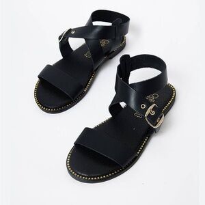 Real Leather Sandals By Girlhood